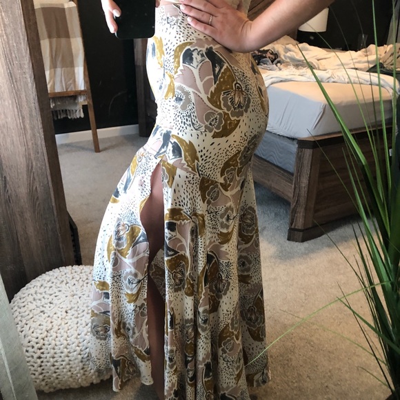 šFREE PEOPLEšMAXI SKIRT - Picture 9 of 11